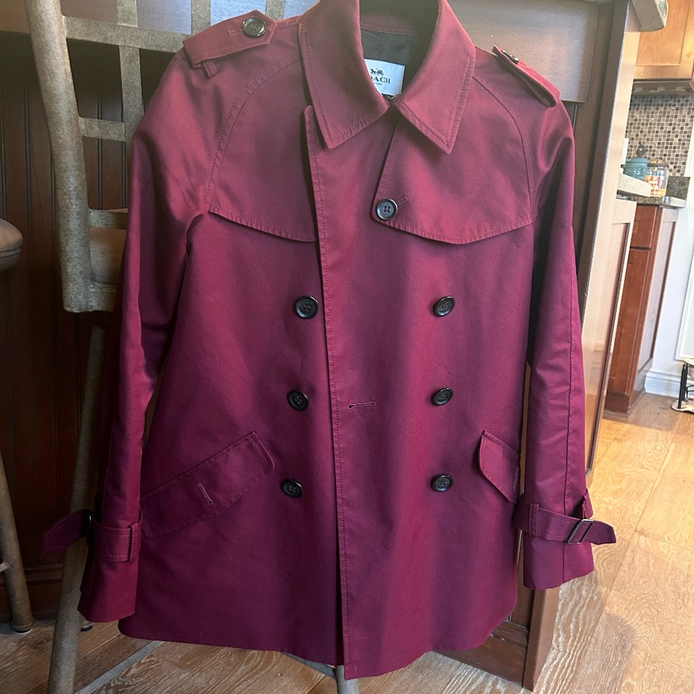 Coach trench coat